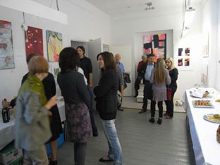 Vernissage in den Ateliers der wfk